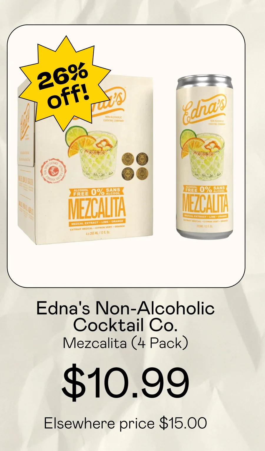 Mezcalita (4 Pack)