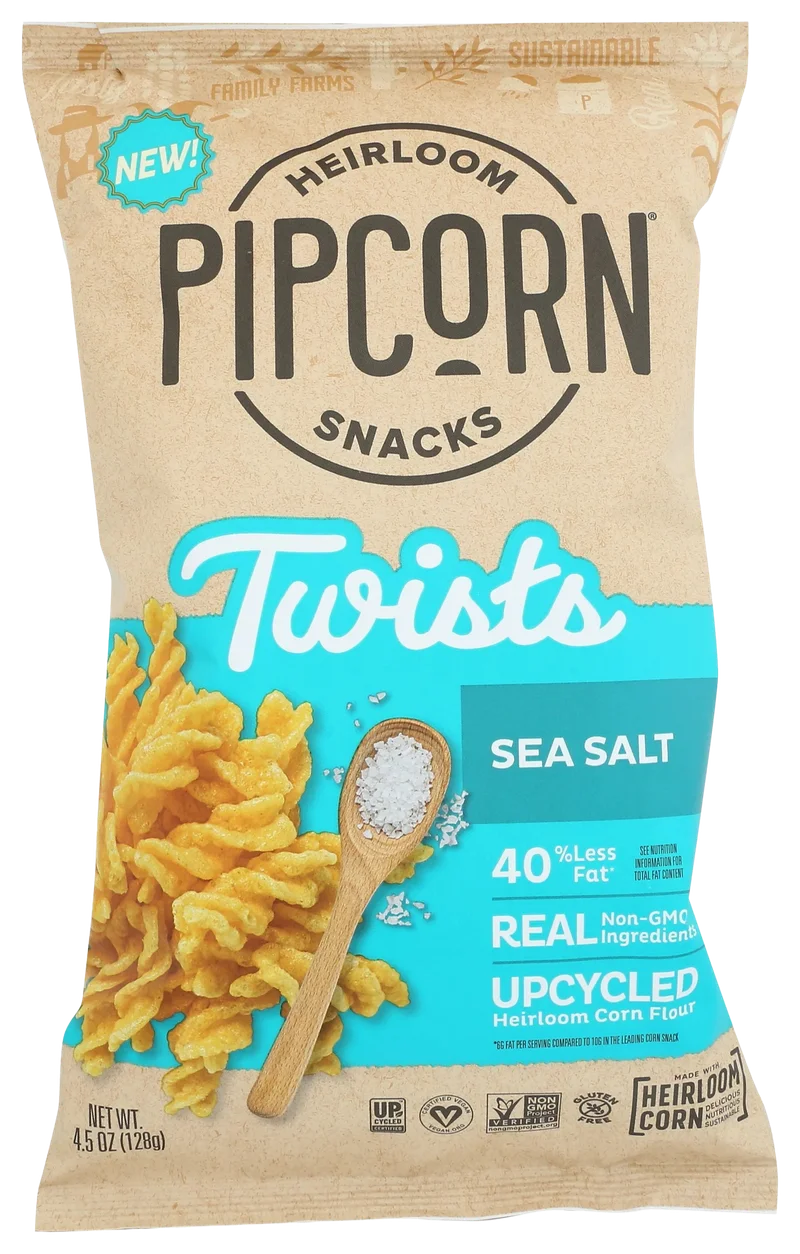 Image of Pipcorn Sea Salt Vegan Twists