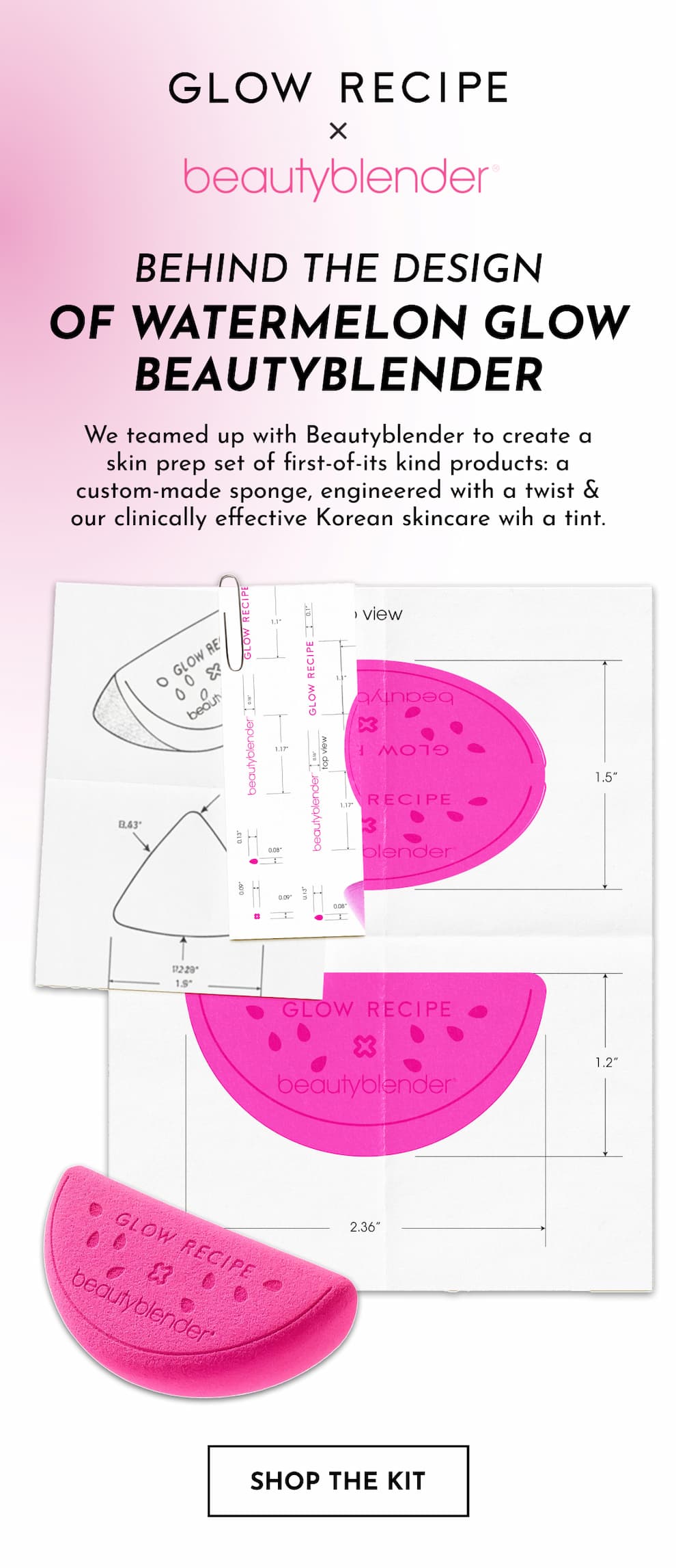 NEW Glow Recipe x Beauty Blender Watermelon Glow Best-Sellers Kit