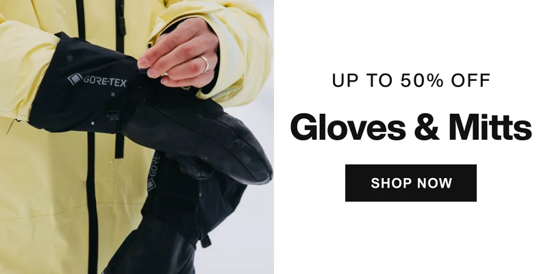 Shop Sale: Up to 50% Off Gloves & Mitts