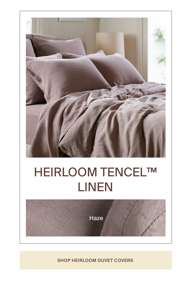 Save on Heirloom Tencel Linen Duvet Covers