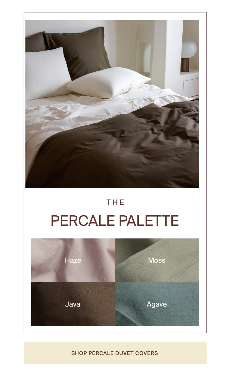 Save on Percale Duvet Covers
