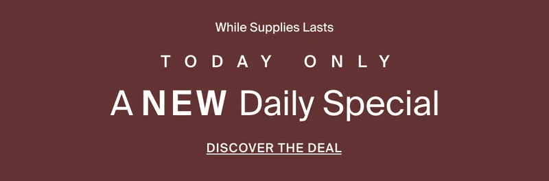 Discover Todays 50% Off Flash Deal