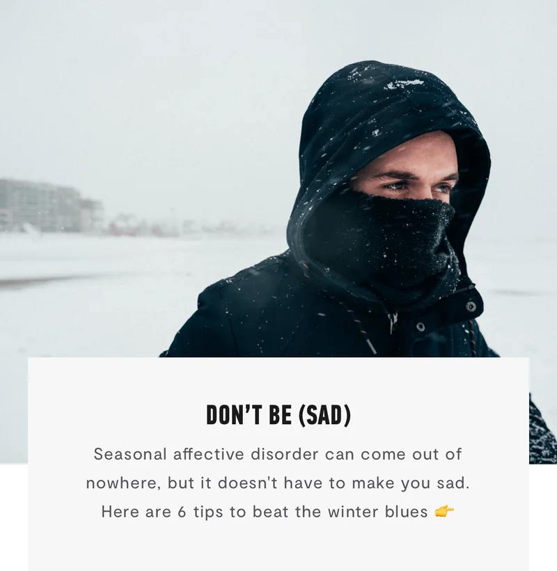 Don't Be (Sad)