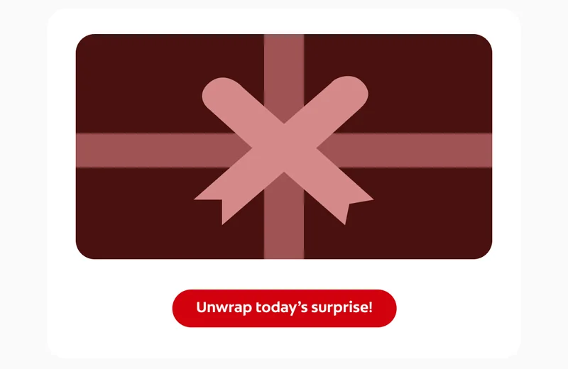 Click here to unwrap today’s surprise!