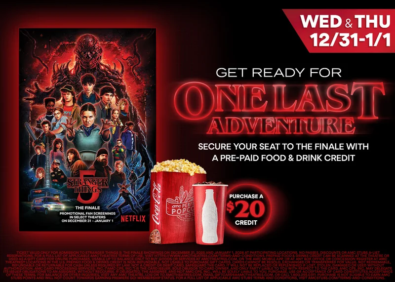 AMC THEARES EVENT | GET READY FOR ONE LAST ADVENTURE