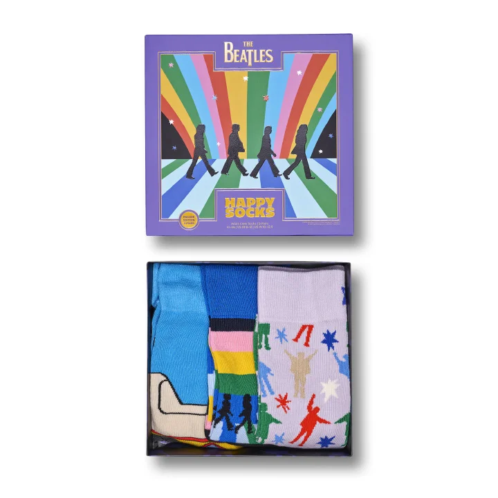 Beatles 3-Pack Socks Gift Set
