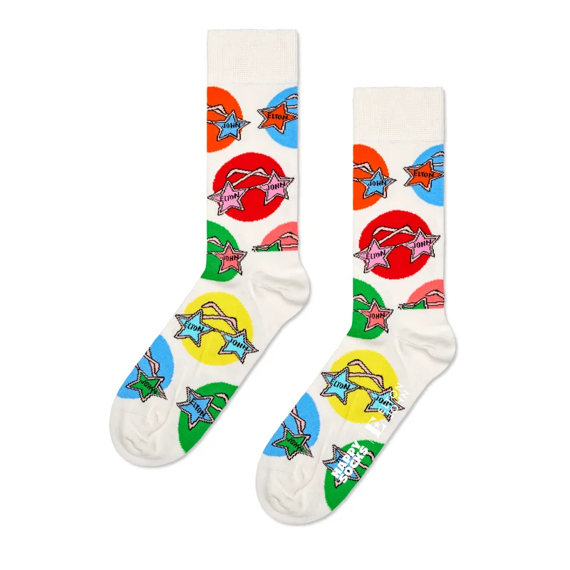 Elton John Glasses Sock