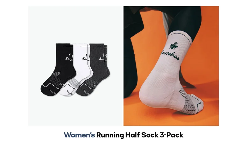 Women's Running Half Sock 3-Pack