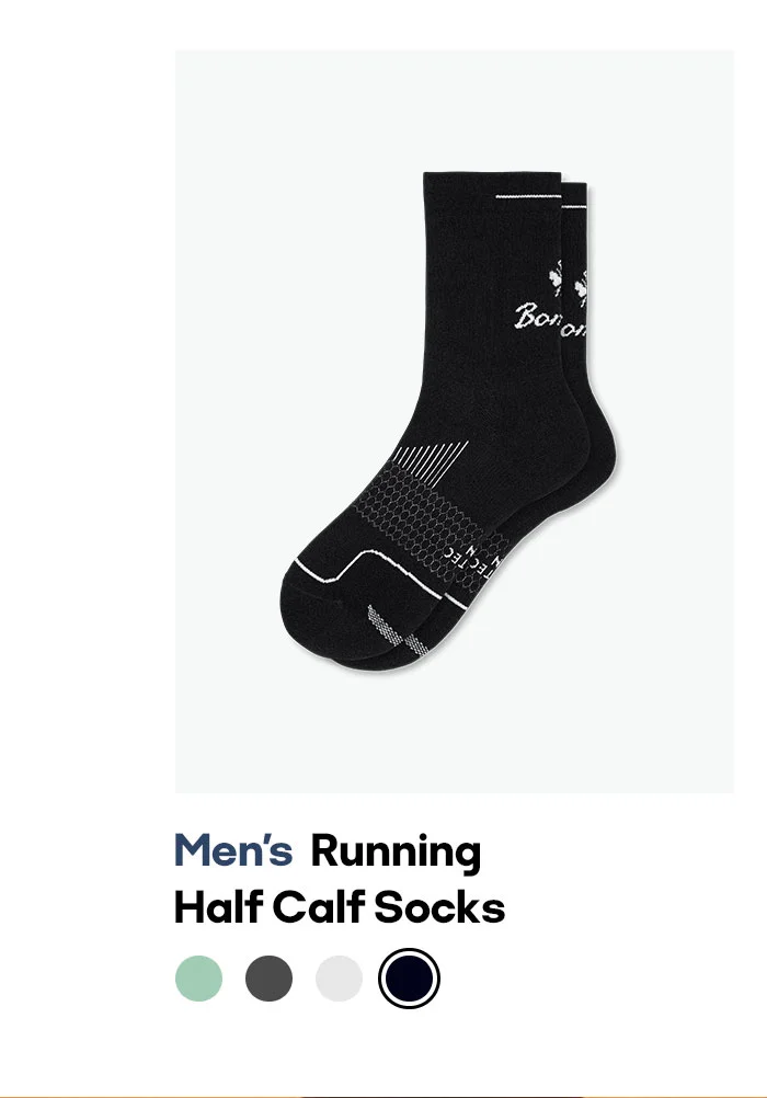 Men's Running Half Calf Socks