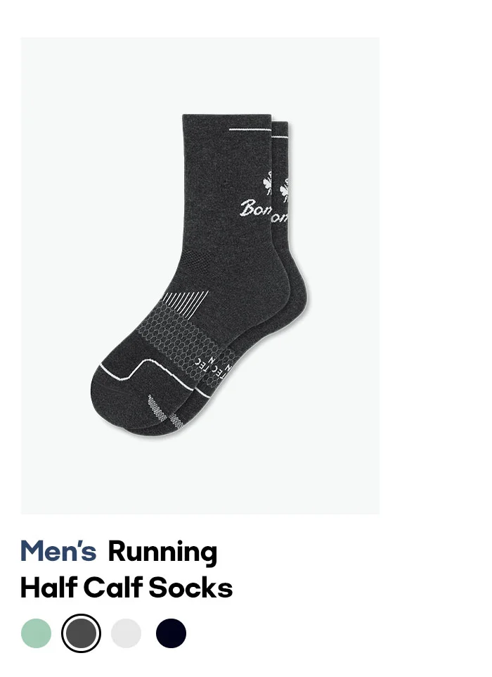 Men's Running Half Calf Socks