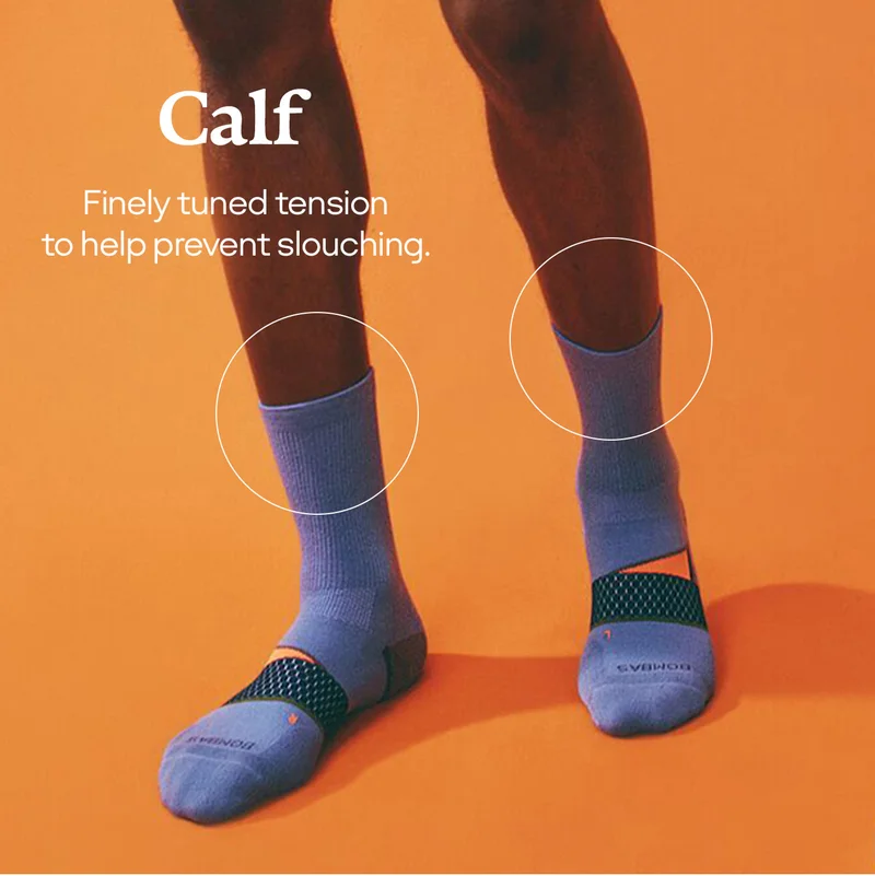Calf | Finely tuned tension to help prevent slouching.