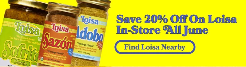 SAVE X% ON LOISA IN-STORE ALL JUNE. FIND LOISA NEARBY
