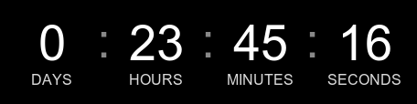 Countdown timer