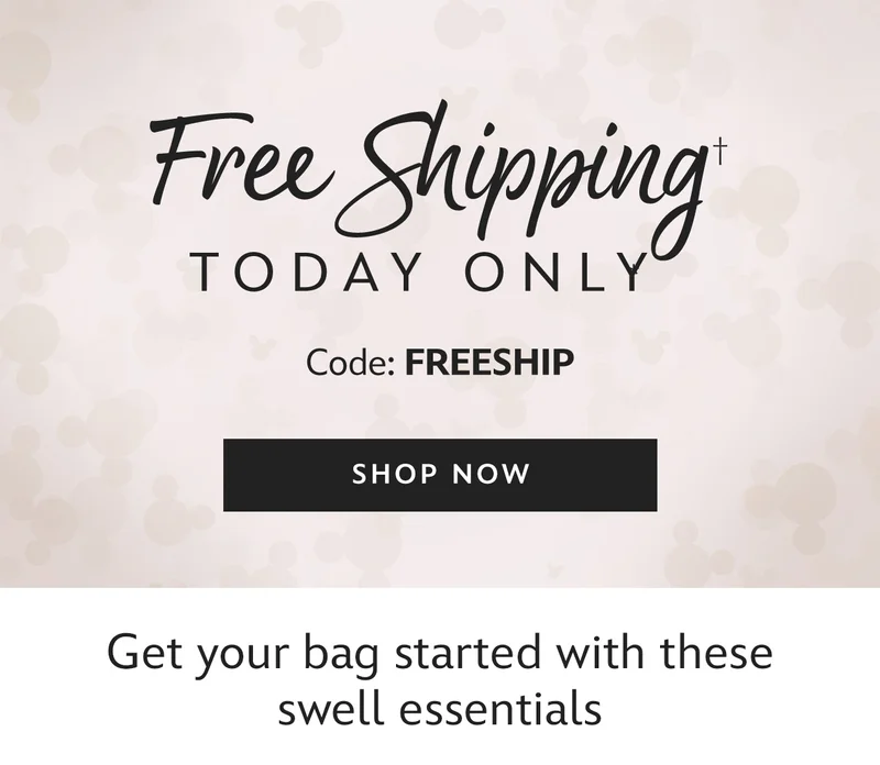 Free Shipping TODAY ONLY - Code: FREESHIP | Shop Now | Get your bag started with these swell essentials