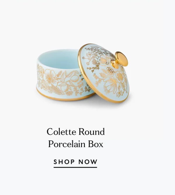 Shop Colette Round Porcelain Box