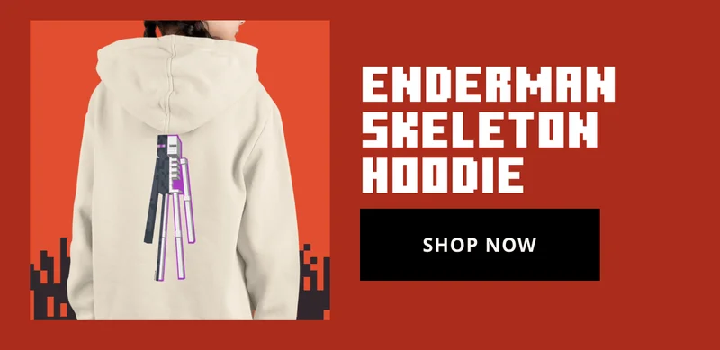 Enderman Skeleton Hoodies