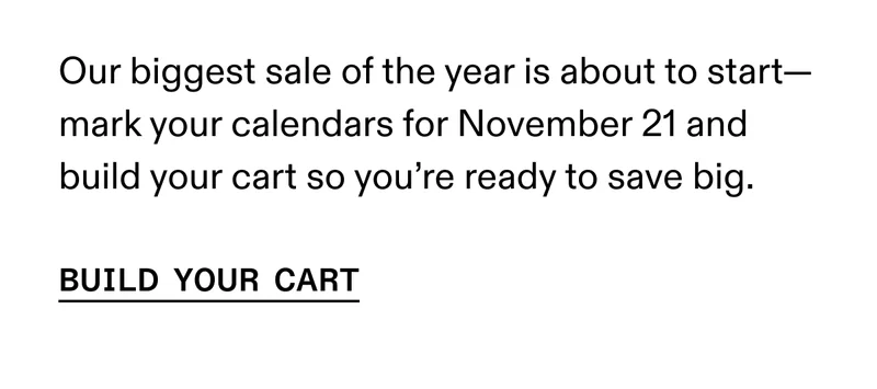 Build Your Cart