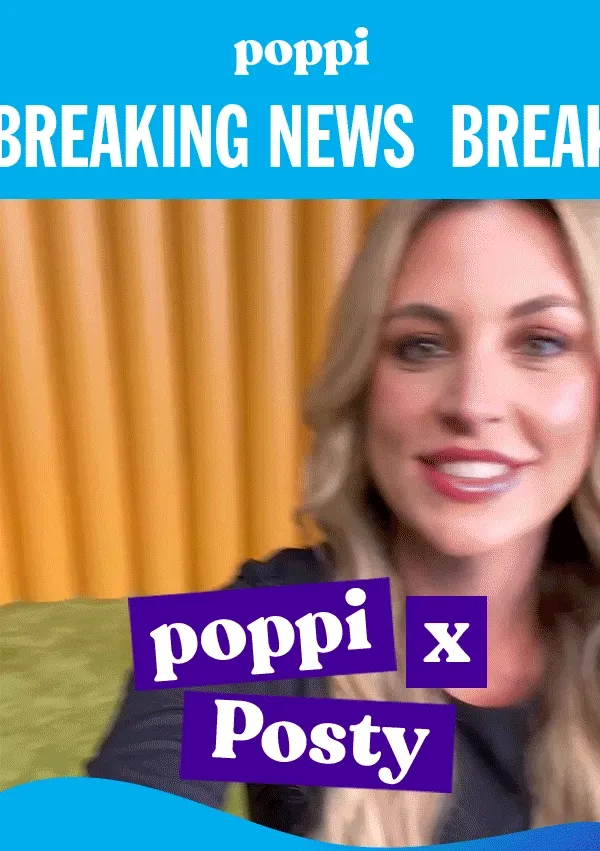 poppi | BREAKING NEWS | poppi x posty GIF