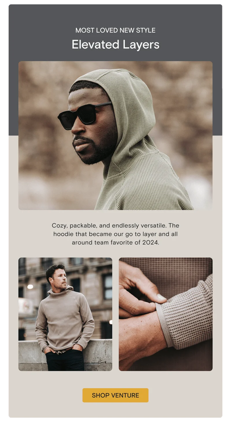 Most Loved NEW Style: Elevated Layers