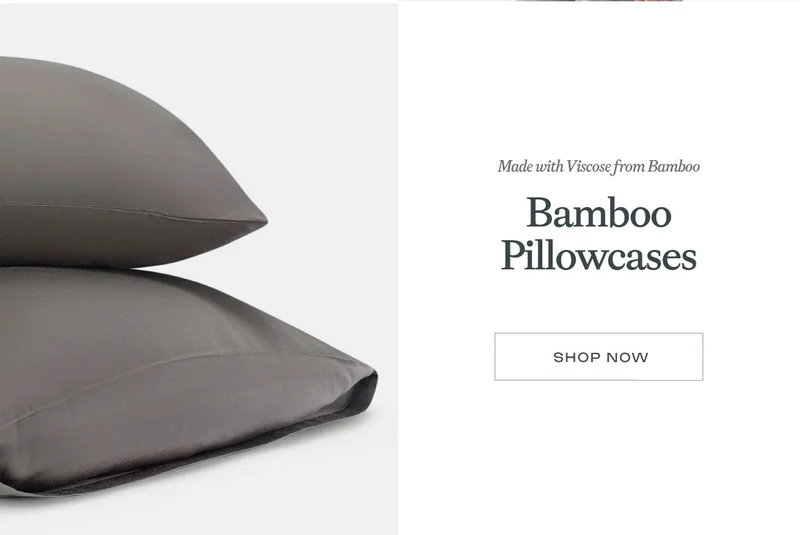 Bamboo Pillowcases: SHOP NOW