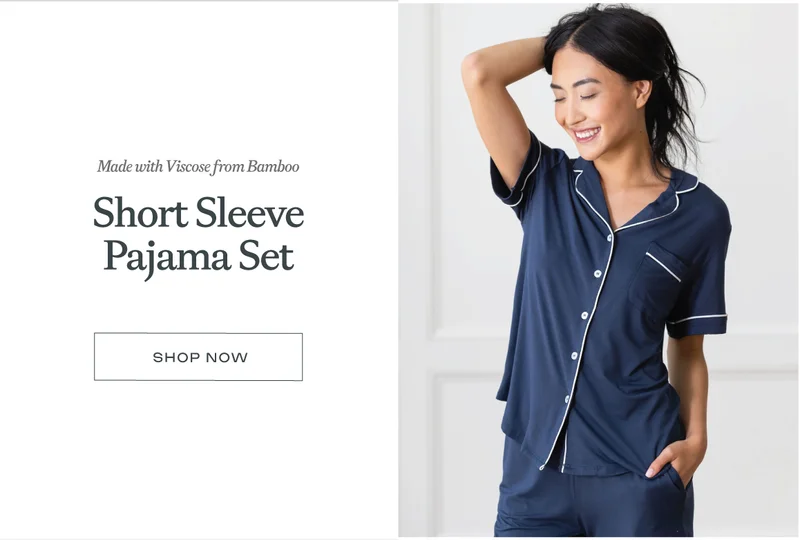 Short Sleeve Pajama Set - SHOP NOW