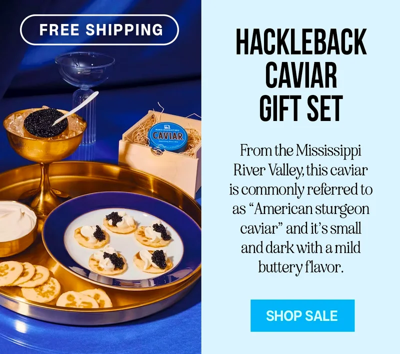Hackleback Caviar Gift Set Hackleback Caviar Gift Set