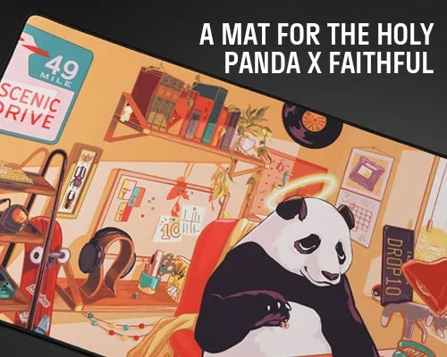 Drop Holy Panda X Desk Mat | Save 15% >