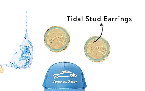 Tidal Stud Earrings