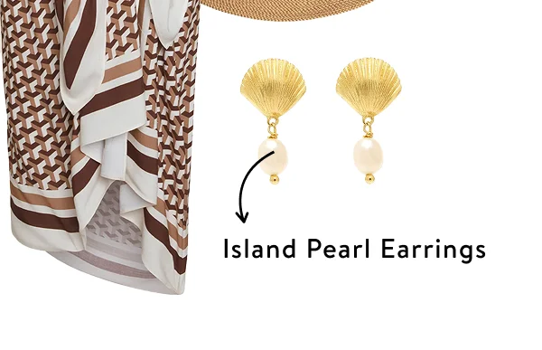 Island Pearl Earrings