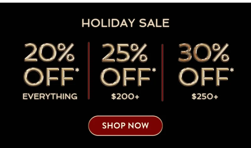 Holiday Sale