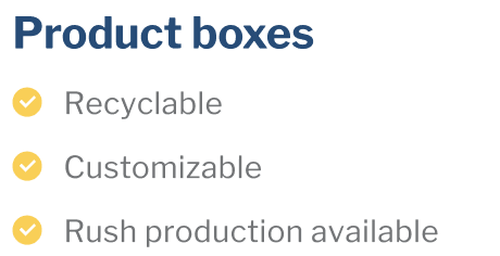 Product boxes