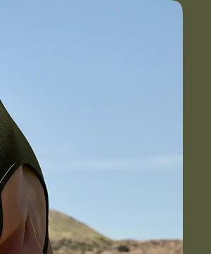 Spacedye Slim Racerback Cropped Tank in Army Green Heather