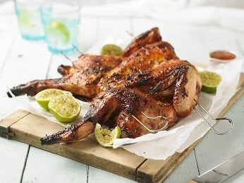 Smoky Lime and Chili Spatchcock Chicken