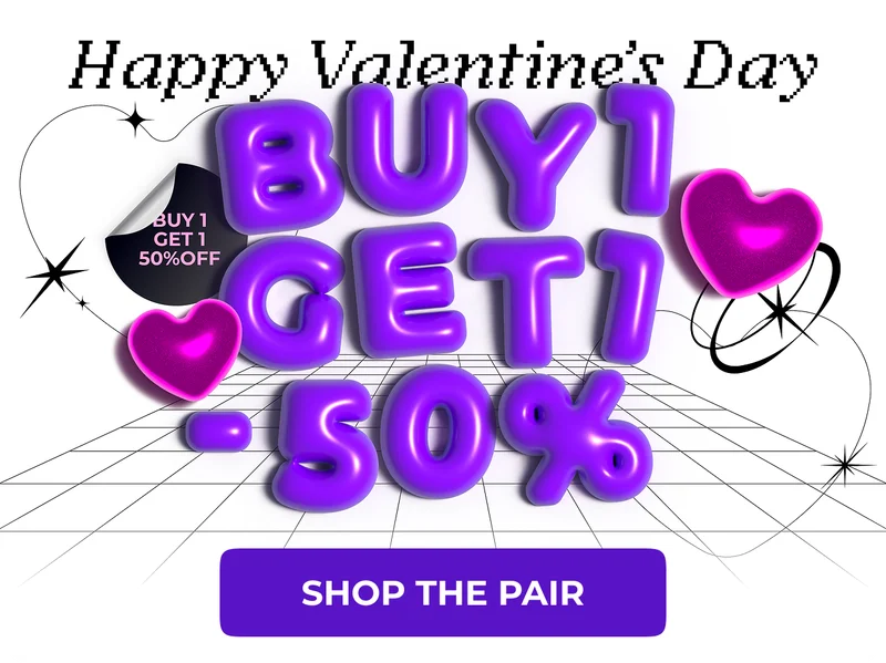 BUY 1, GET 1 FOR 50% OFF