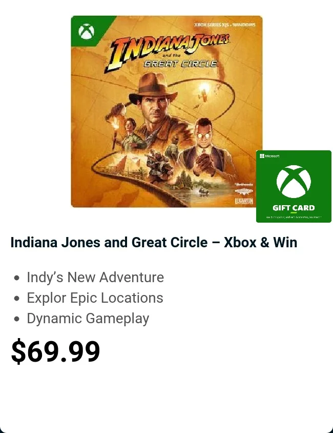 Indiana Jones and Great Circle – Xbox & Win