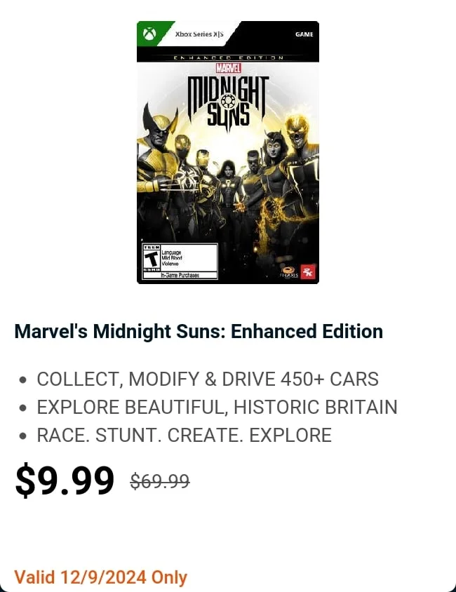 Marvel's Midnight Suns: Enhanced Edition