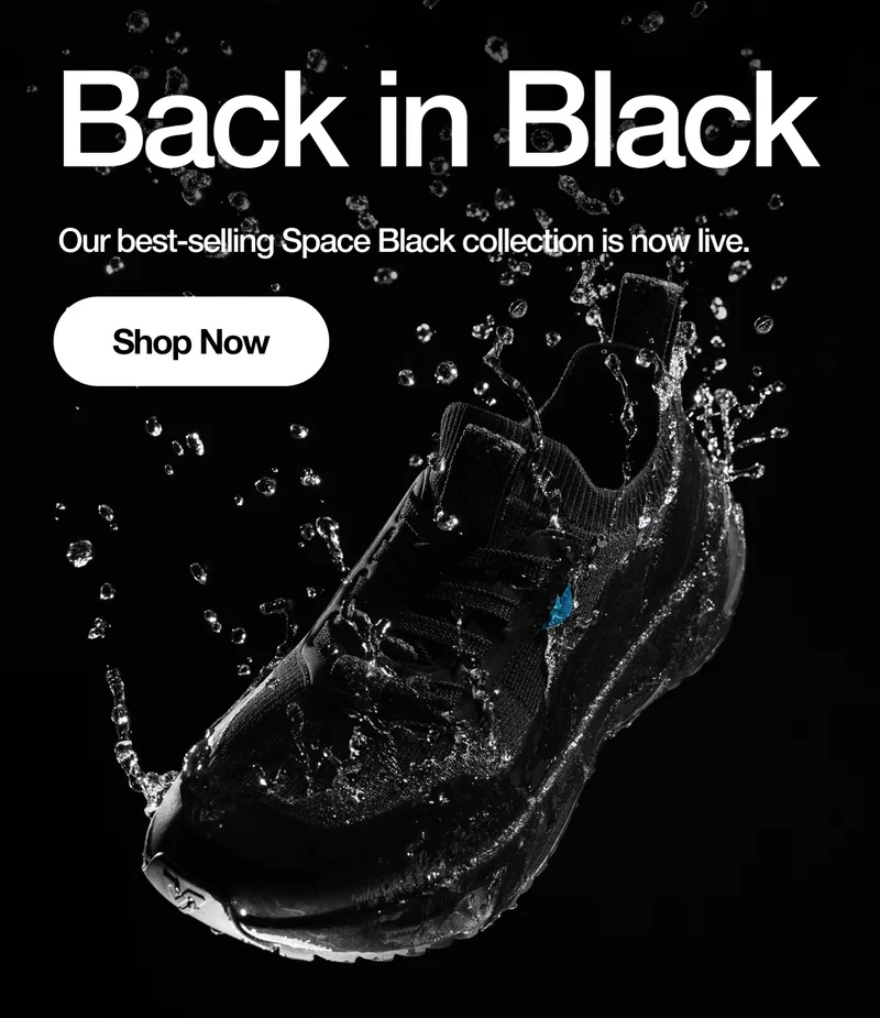 Back in Black. Our best-selling Space Black collection is now live. Shop Now.