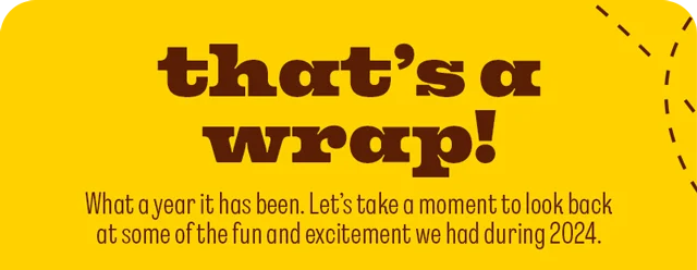 THAT'S A WRAP!