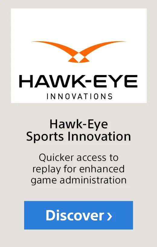 Hawk-Eye Sports Innovation Quicker access to replay for enhanced game administration Discover