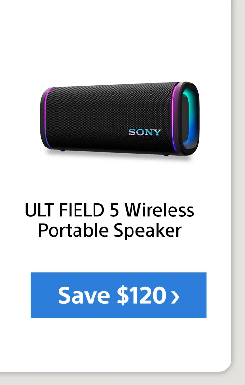 ULT FIELD 5 Wireless Portable Speaker Shop now Save $120