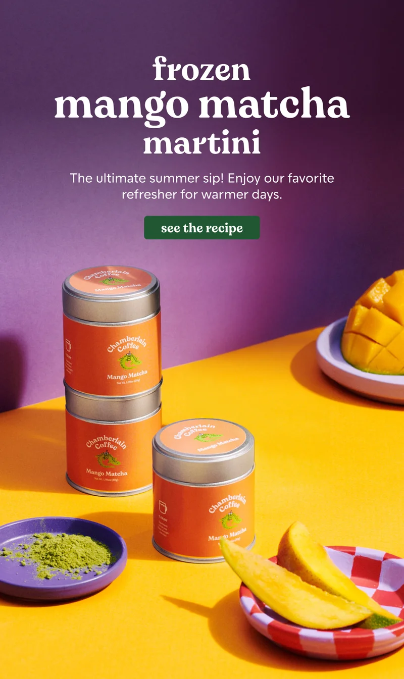 mango matcha martini