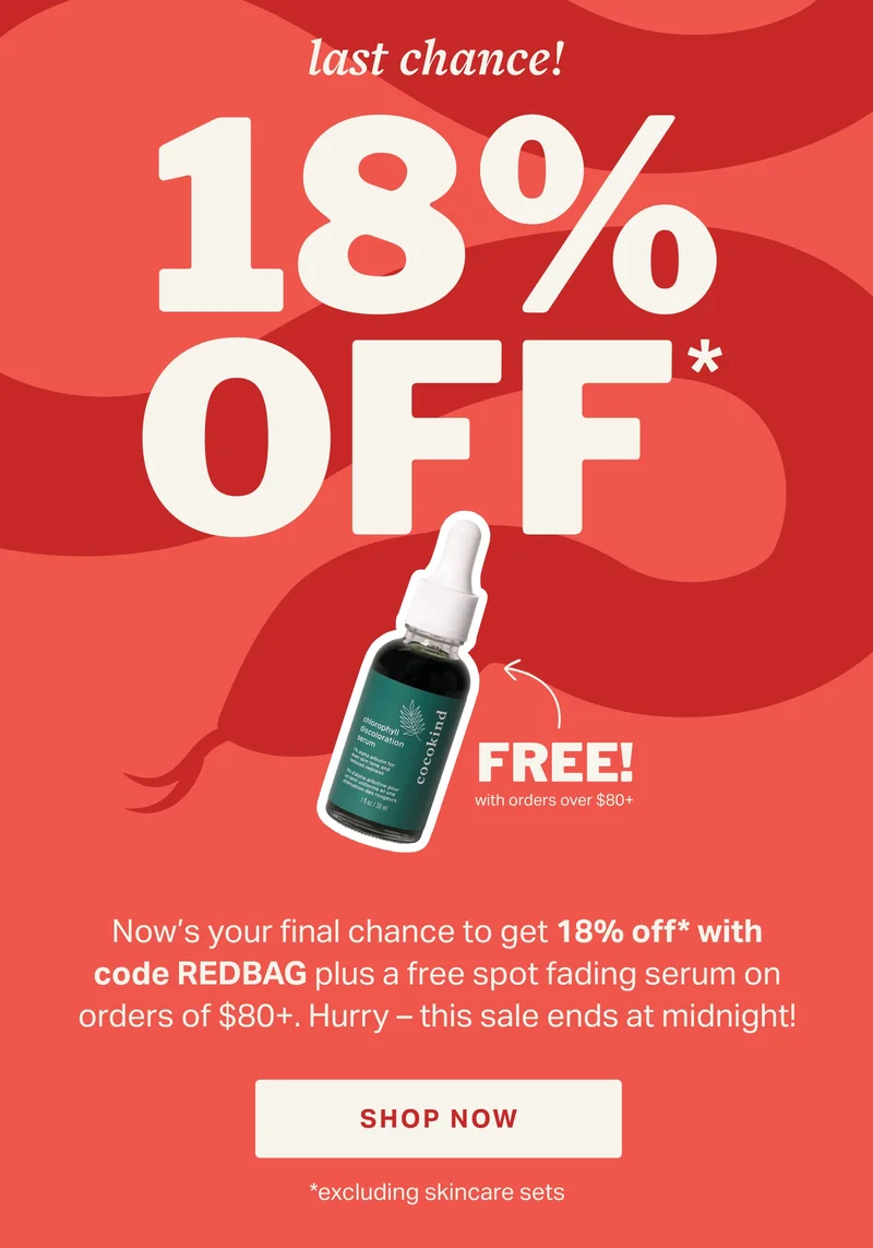 LAST CHANCE! 18% OFF*