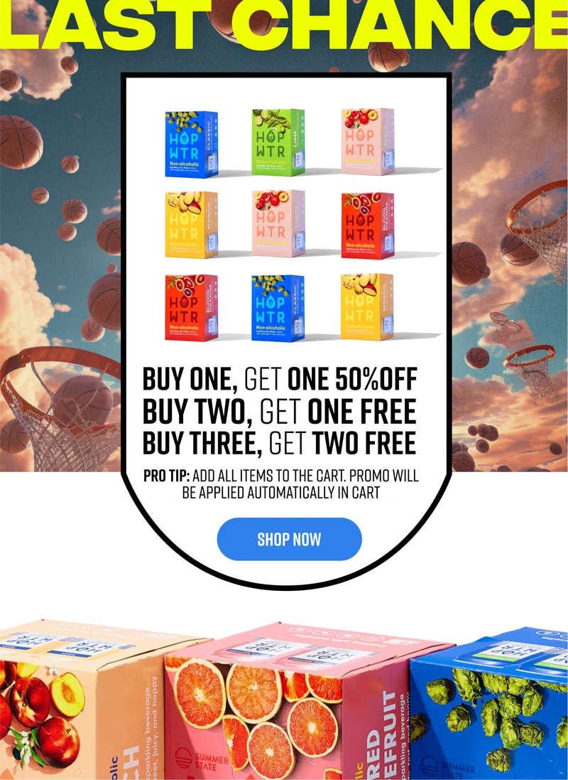 March Madness sale. BUY 2 GET ONE FREE. SHOP NOW.