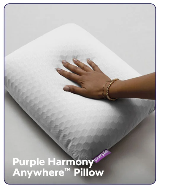 Purple Harmony Anywhere™ Pillow