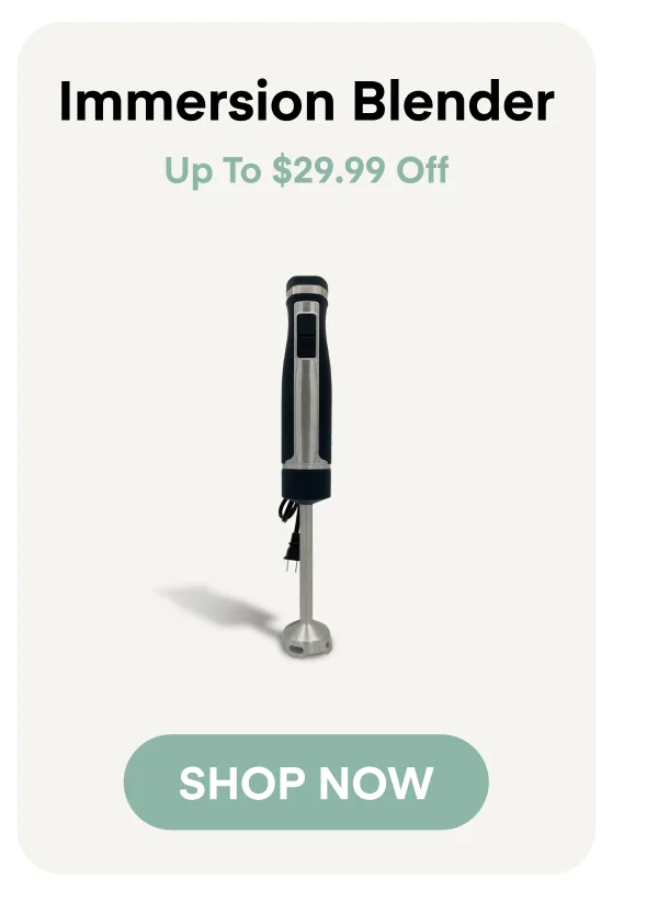 Immersion Blender—20% Off