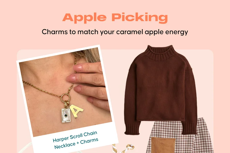 Apple Picking: Charms to match your caramel apple energy.
