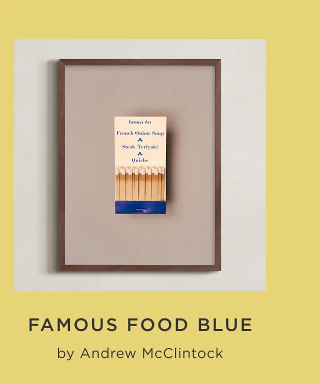 Famous Food Blue