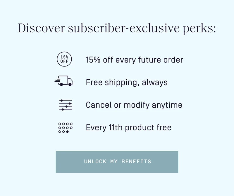 Discover subscriber-exclusive perks | Unlock my benefits