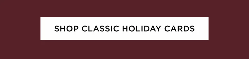 Shop Classic Holiday Cards